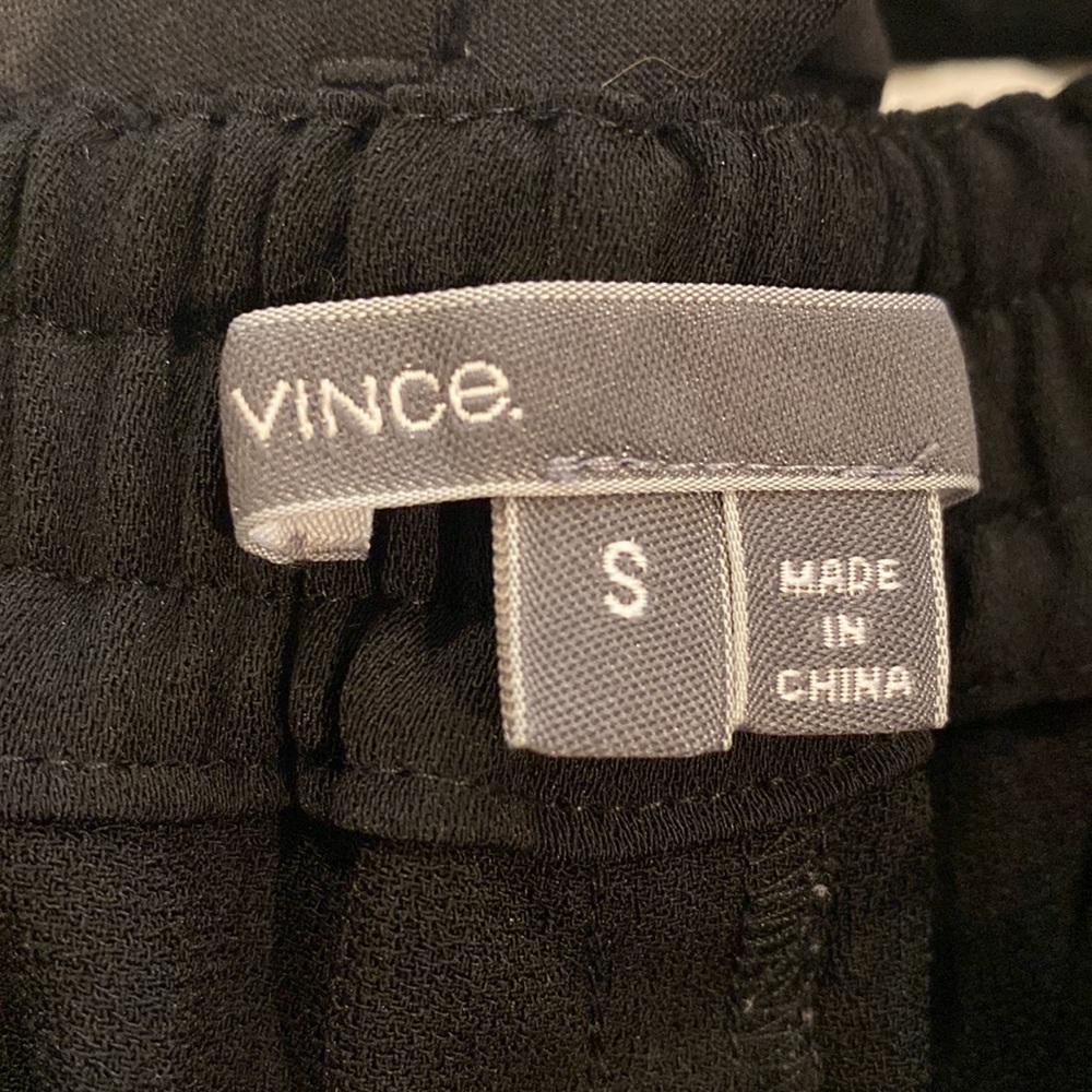 Vince Pull On Tuxedo Pants Small - image 3